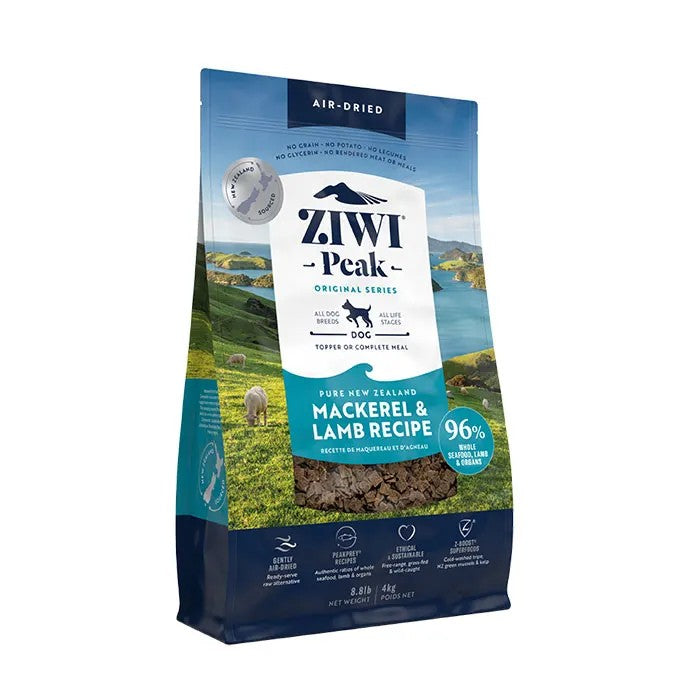 Ziwi Peak Air Dried Mackerel & Lamb Recipe Dry Dog Food