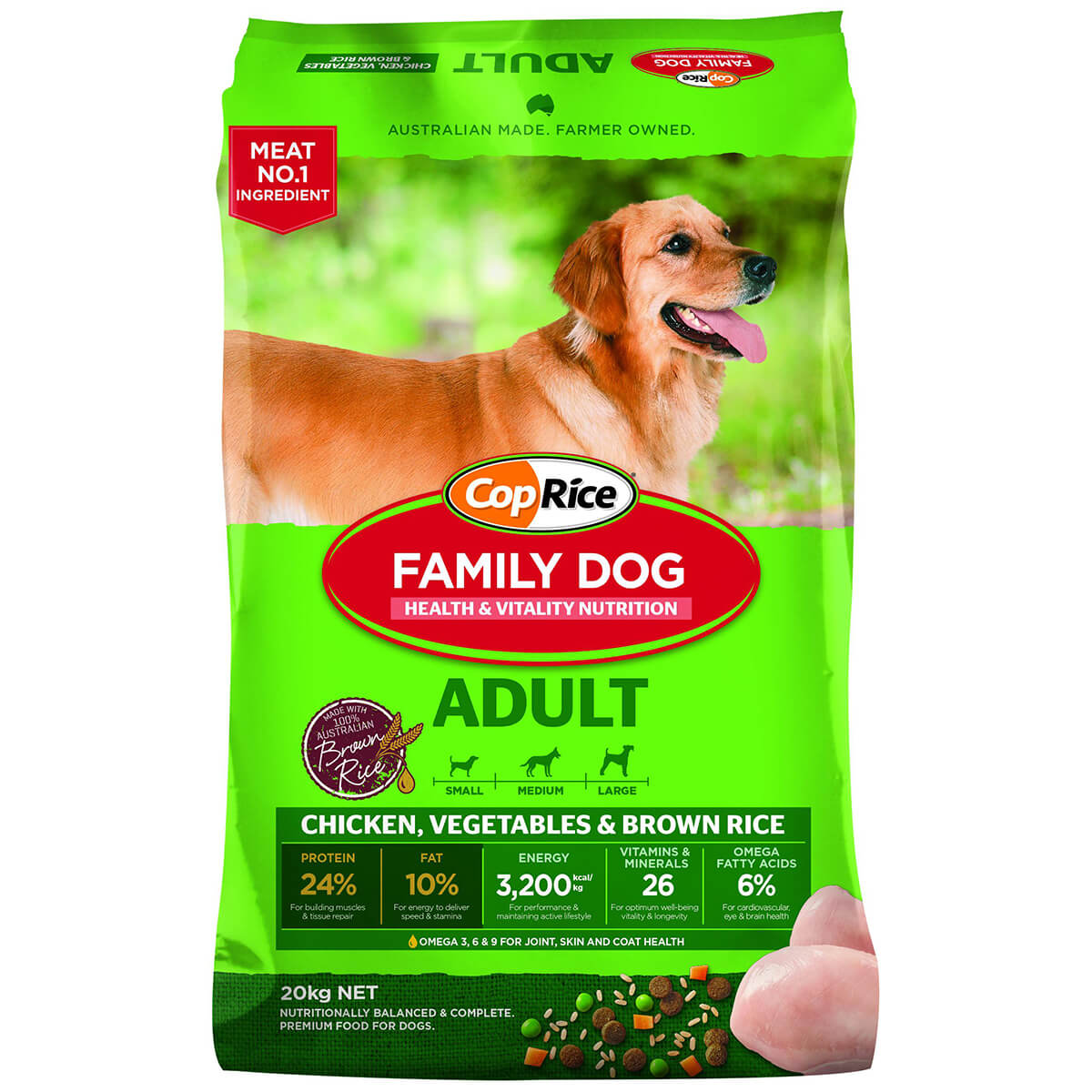 Coprice Family Adult Chicken Dry Dog Food 20kg