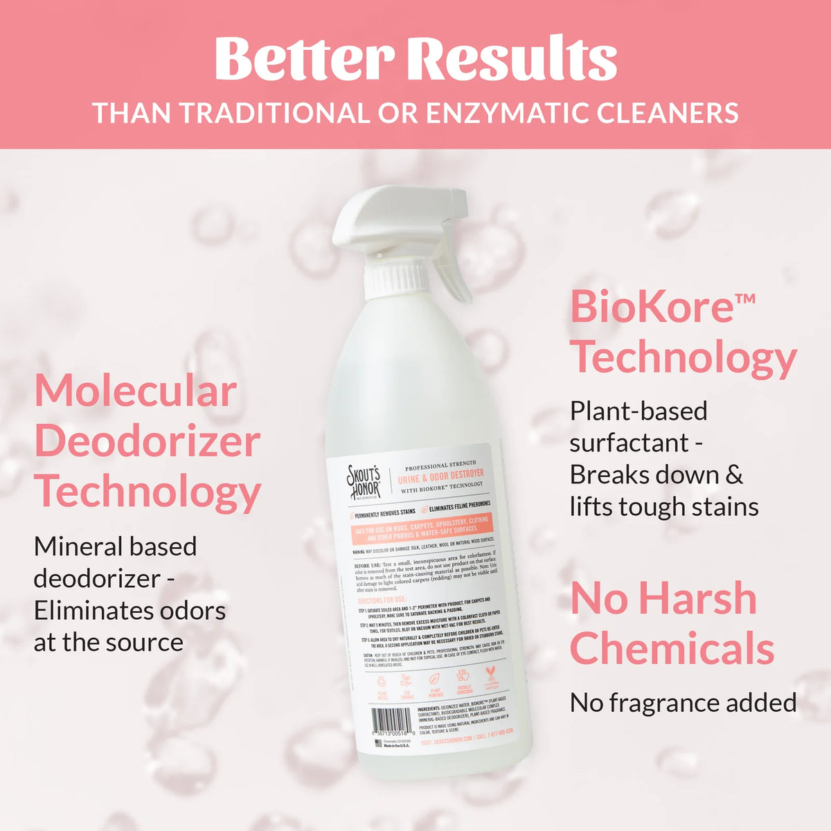 Skouts Honor Urine & Odor Destroyer for Cats