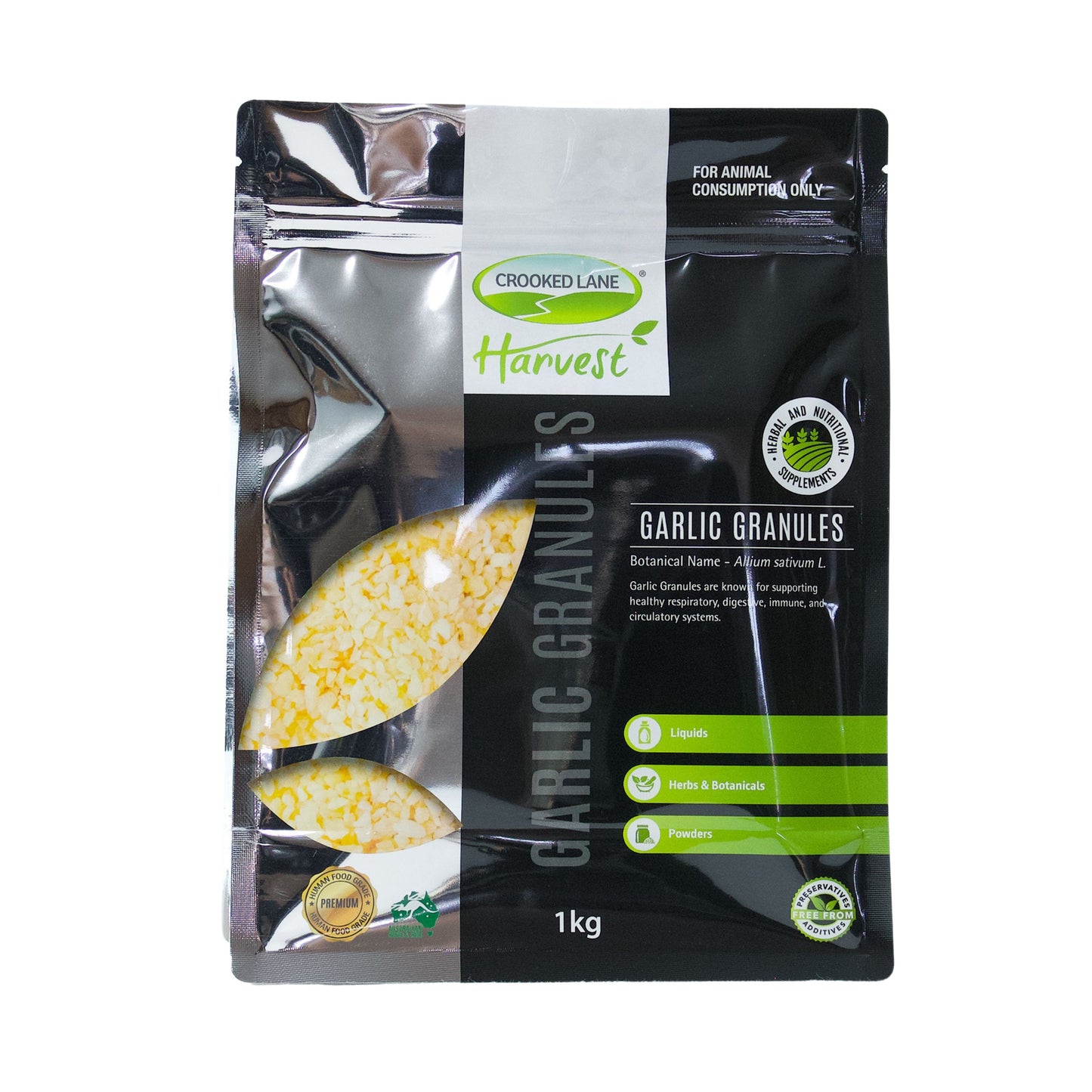 Crooked Lane Garlic Granules Horse Supplement