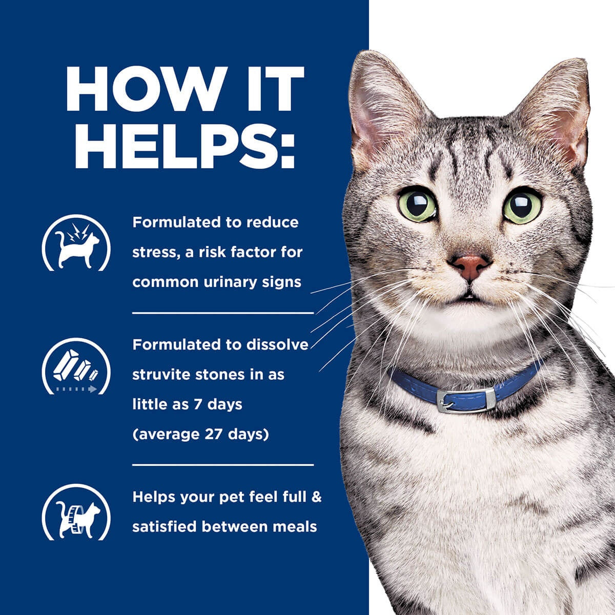 Hill's Prescription Diet C/D Stress Urinary & Metabolic Weight Care Dry Cat Food