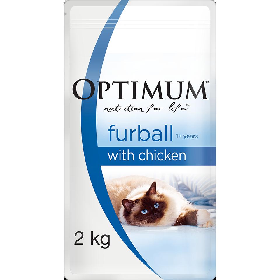 Optimum Furball Chicken Dry Cat Food