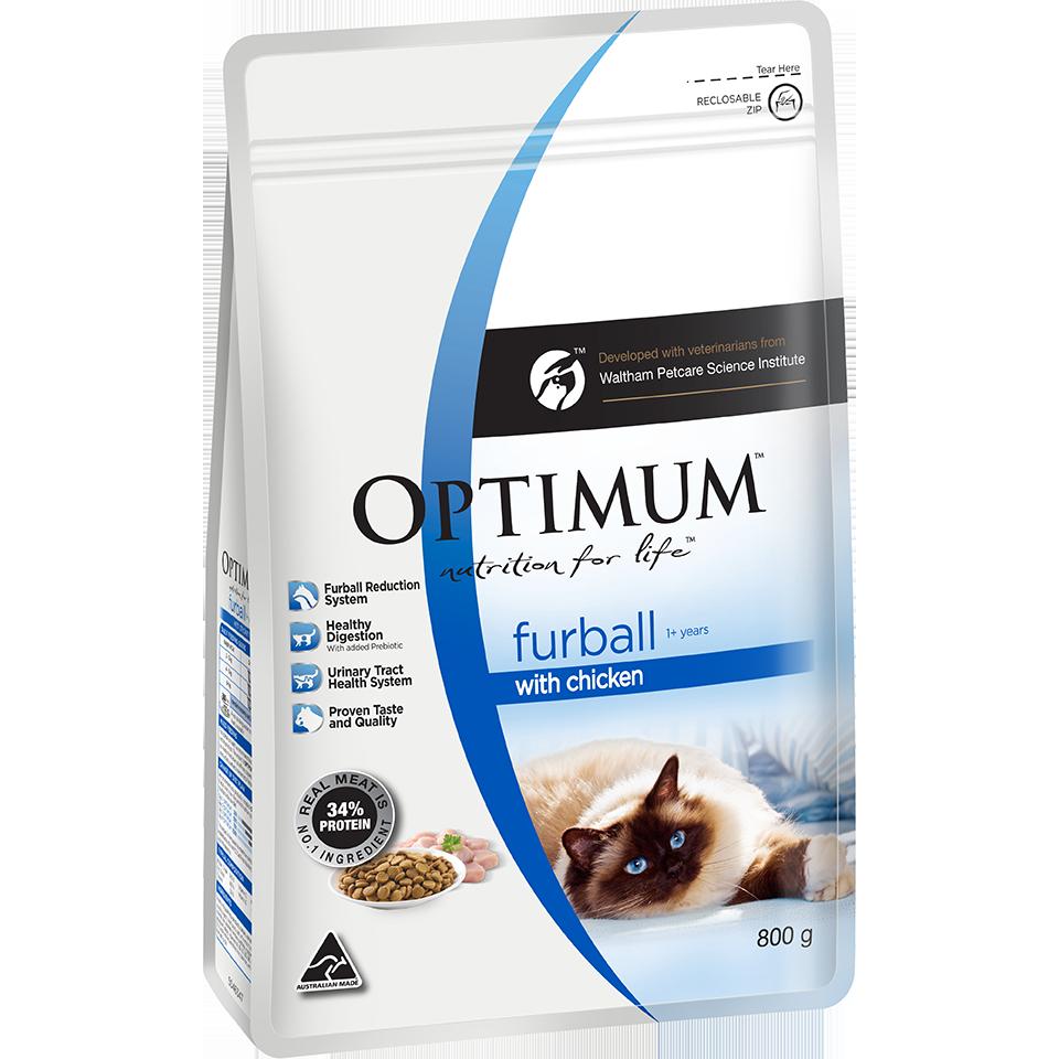 Optimum Furball Chicken Dry Cat Food