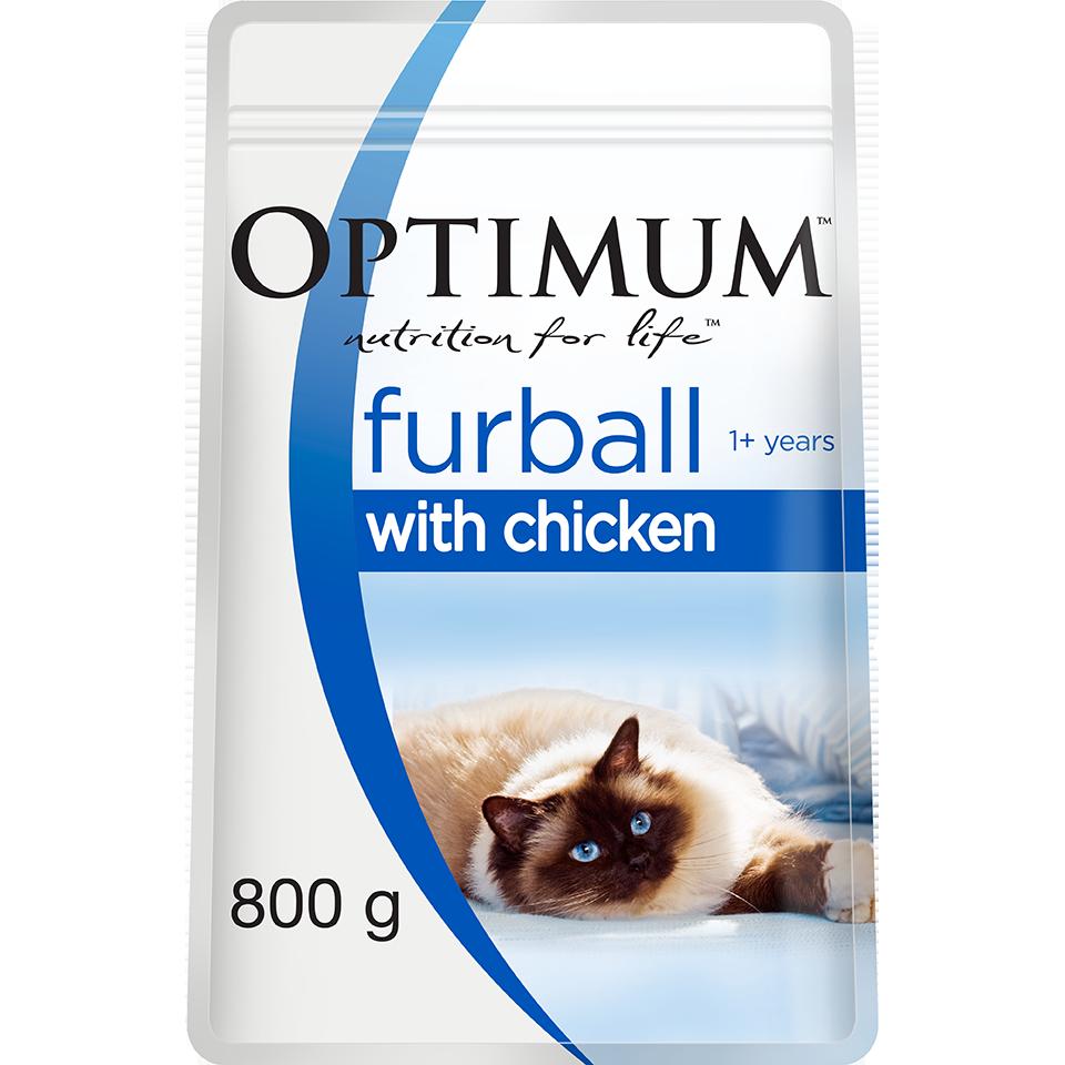 Optimum Furball Chicken Dry Cat Food