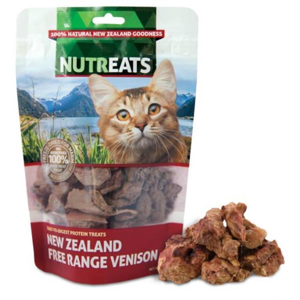 Nutreats Venison Free Range Cat Treats 50G