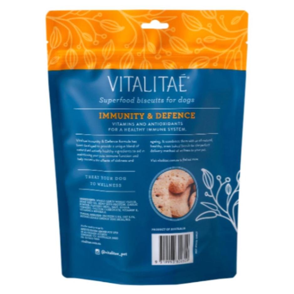 Vitalitae Immune & Defense Biscuit Dog Treats 350g