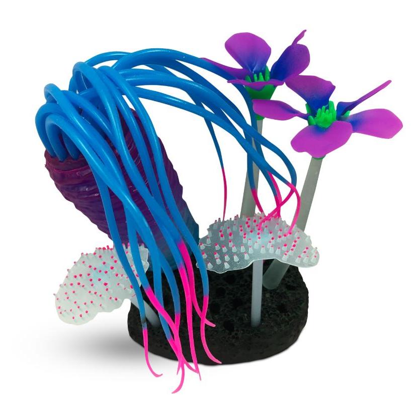 Wham Fluro Glowing Coral Ornament