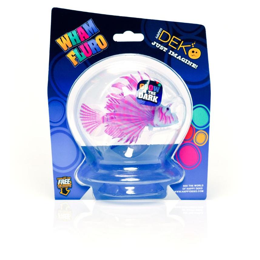 Wham Fluro Lion Fish Ornament