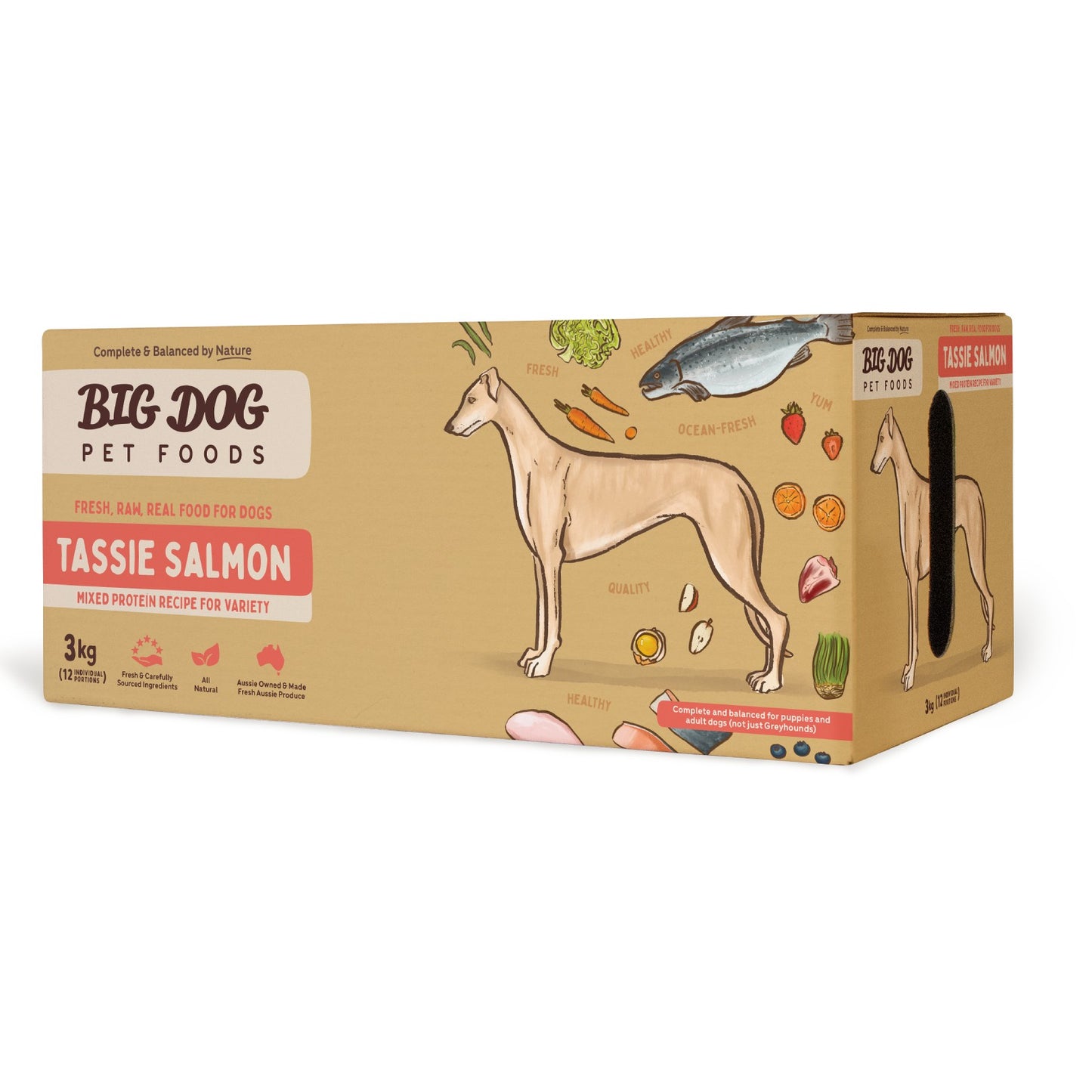 Big Dog BARF Tasmanian Salmon Raw Dog Food