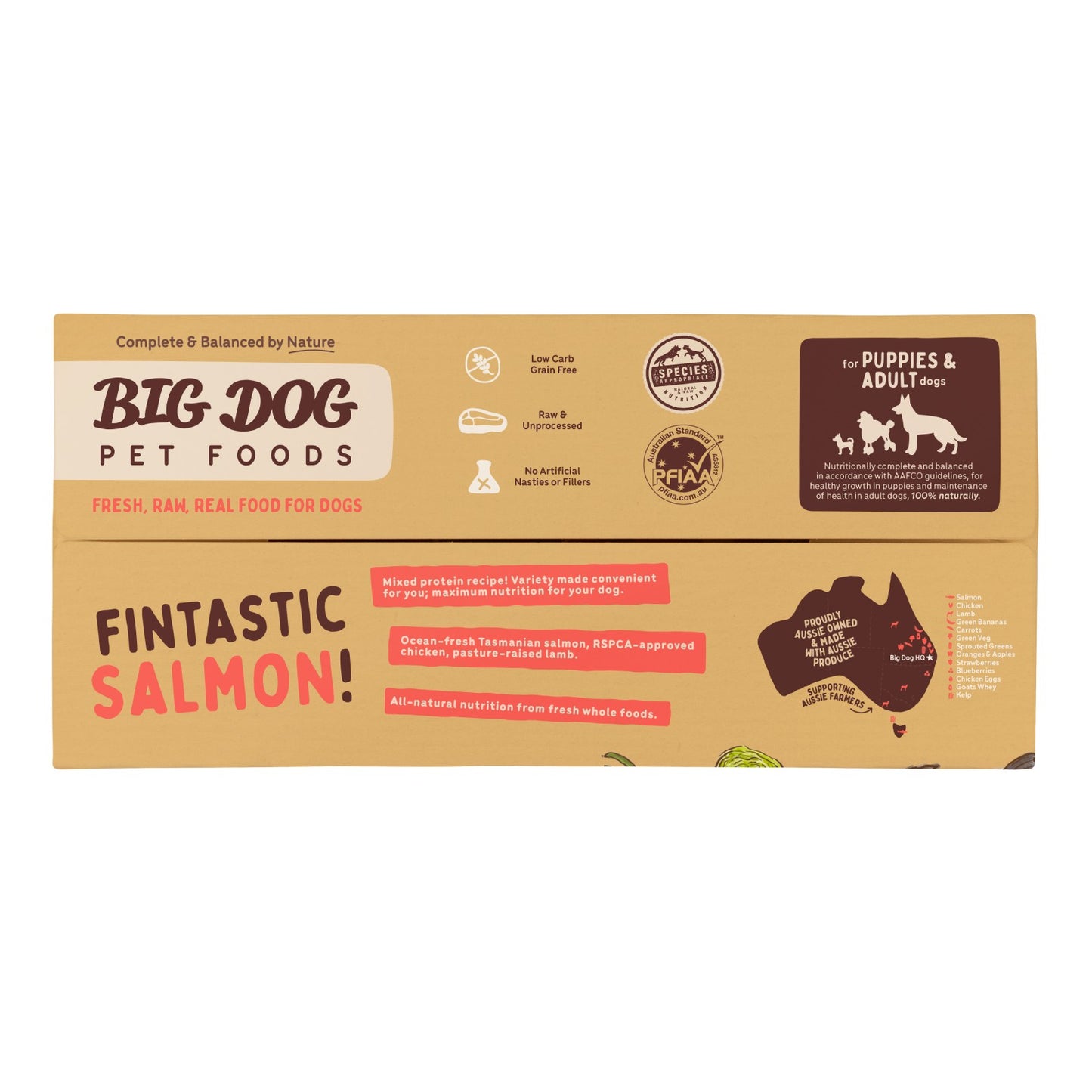 Big Dog BARF Tasmanian Salmon Raw Dog Food
