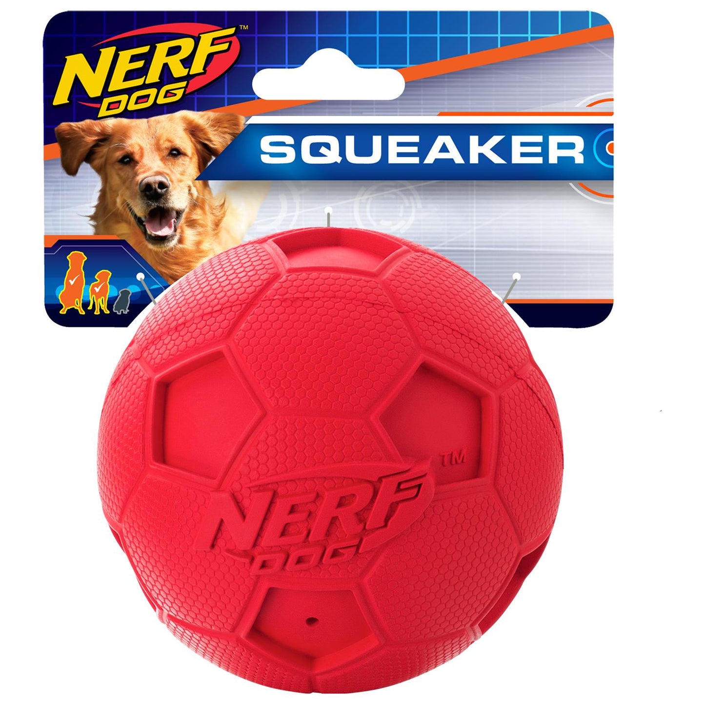 NERF Soccer Squeak Ball