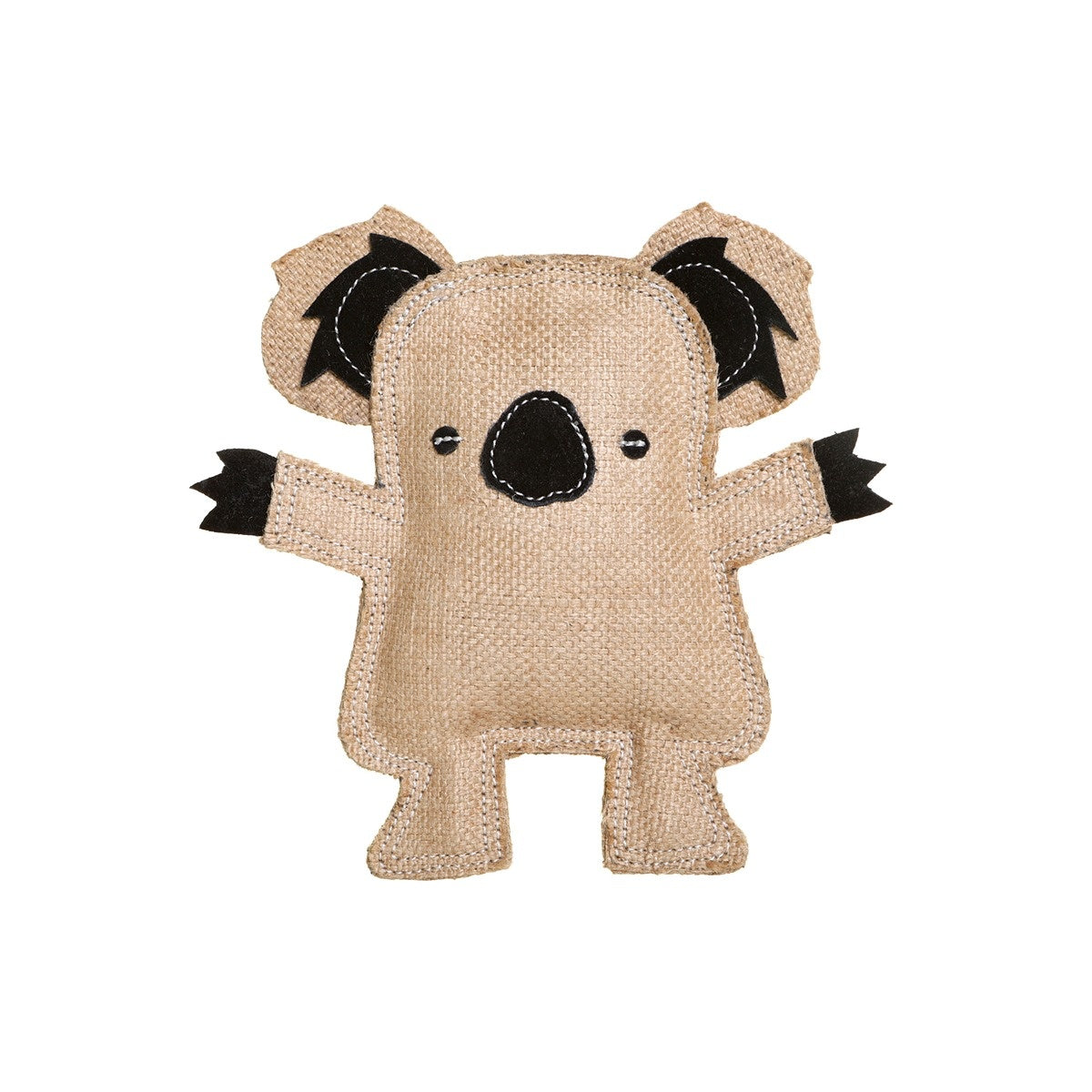 Outback Tails Kevin The Koala Jute Dog Toy