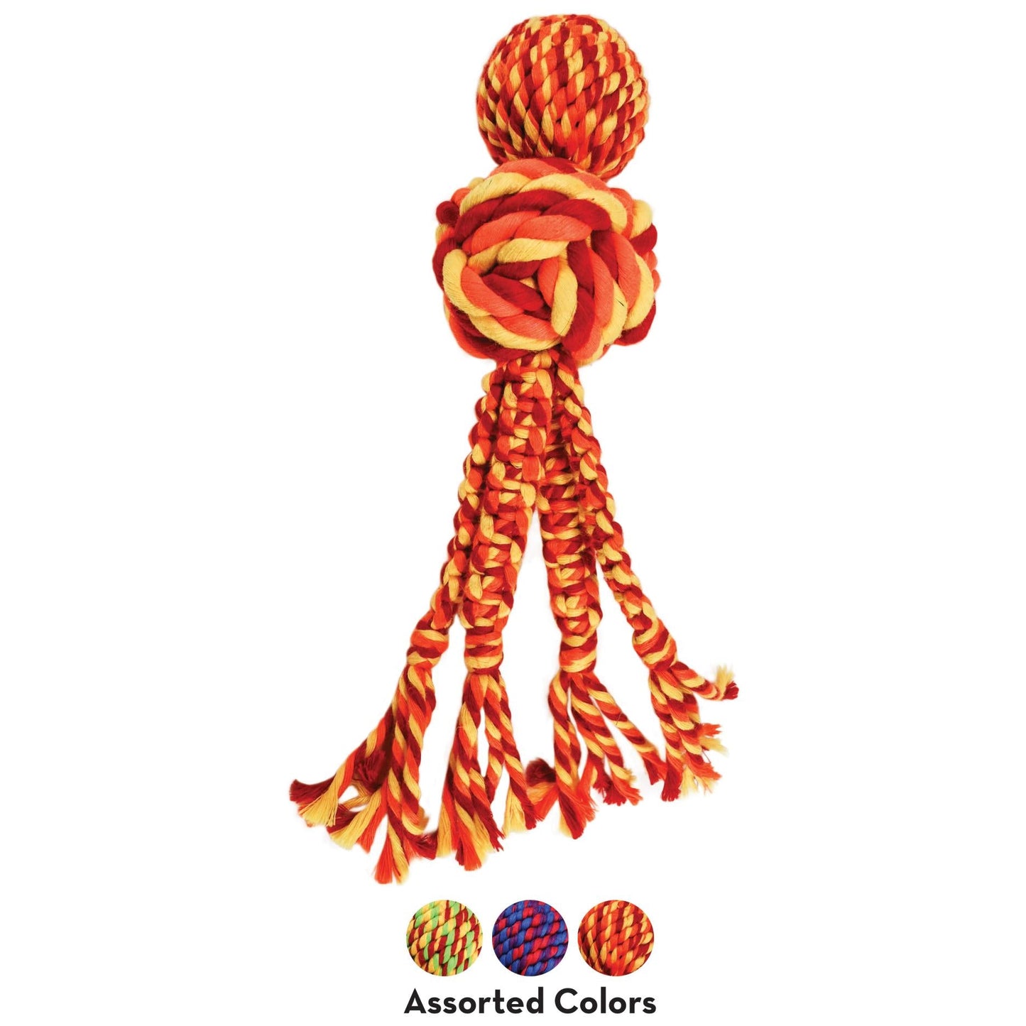 KONG Wubba Weaves with Rope Dog Toy X Large