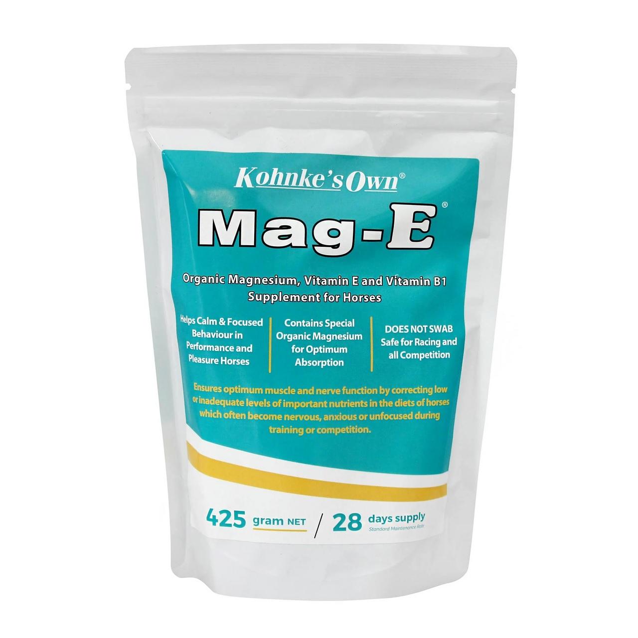 Kohnke's Own - Mag E - Magnesium Supplement for Horses