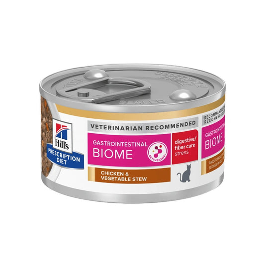 Hill's Prescription Diet Gastrointestinal Biome Care Chicken & Vegetable Wet Cat Food