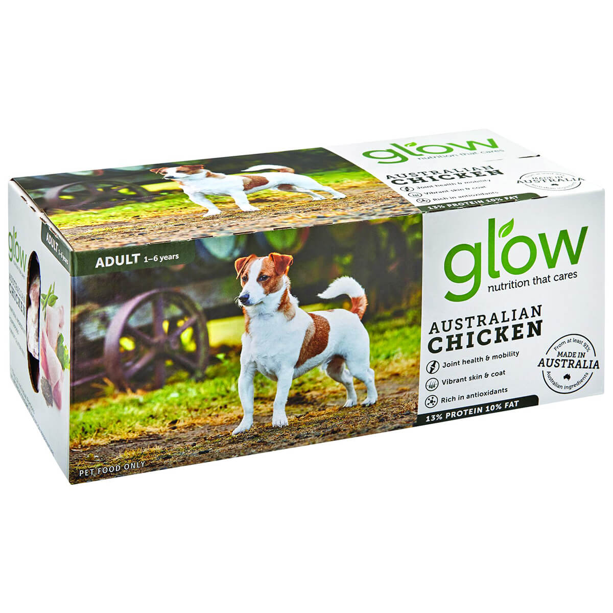 Glow Adult Australian Chicken Raw Dog Food 2.72kg