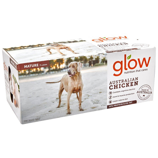 Glow Mature 7+ Australian Chicken Raw Dog Food