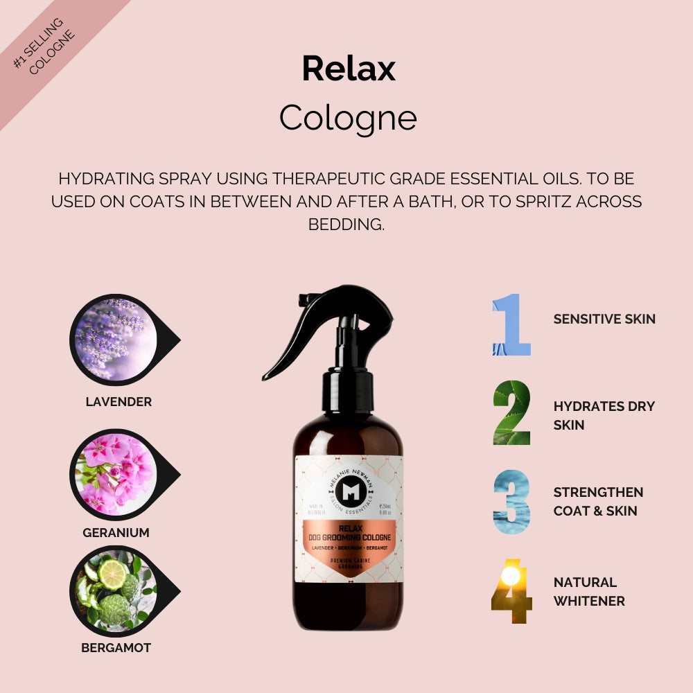 Melanie Newman Relax Dog Cologne