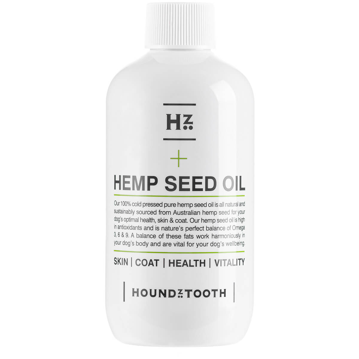 HoundzTooth 100% Hemp Seed Oil 250ml