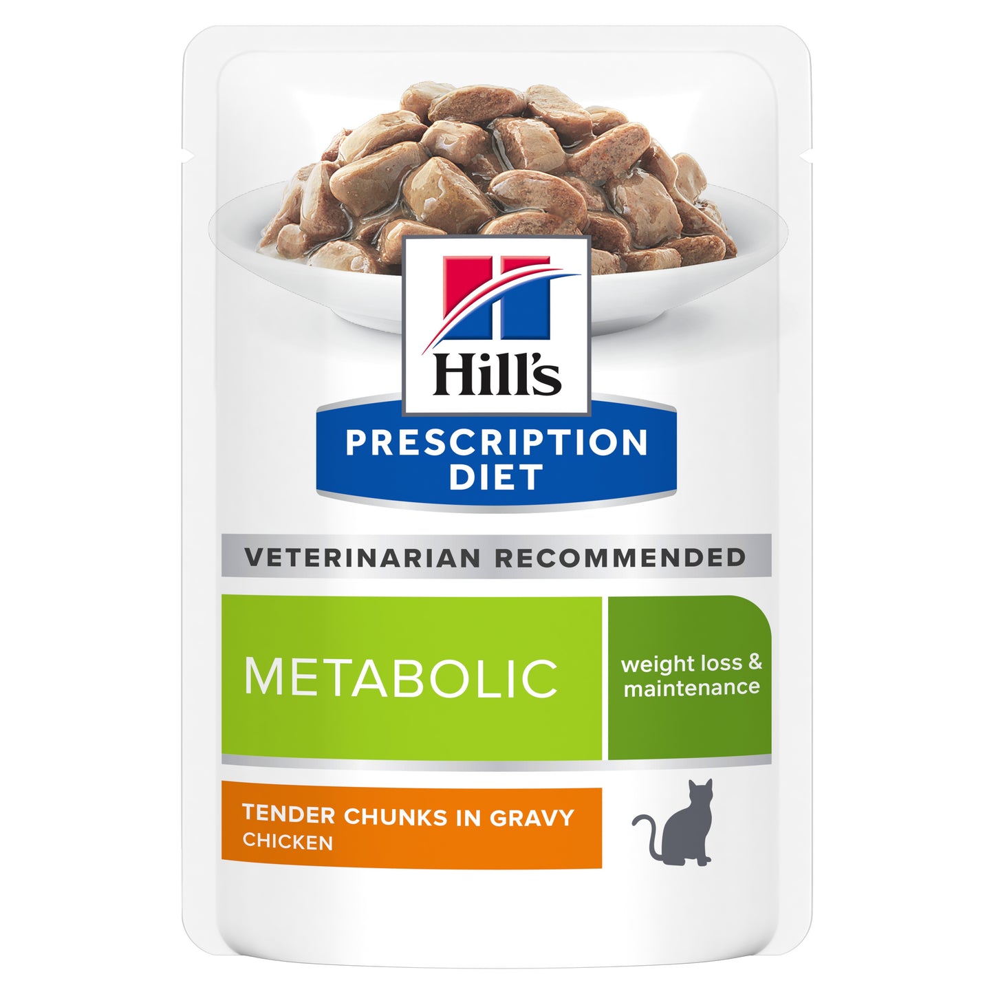 Hill's Prescription Diet Metabolic Weight Management Pouches Wet Cat Food