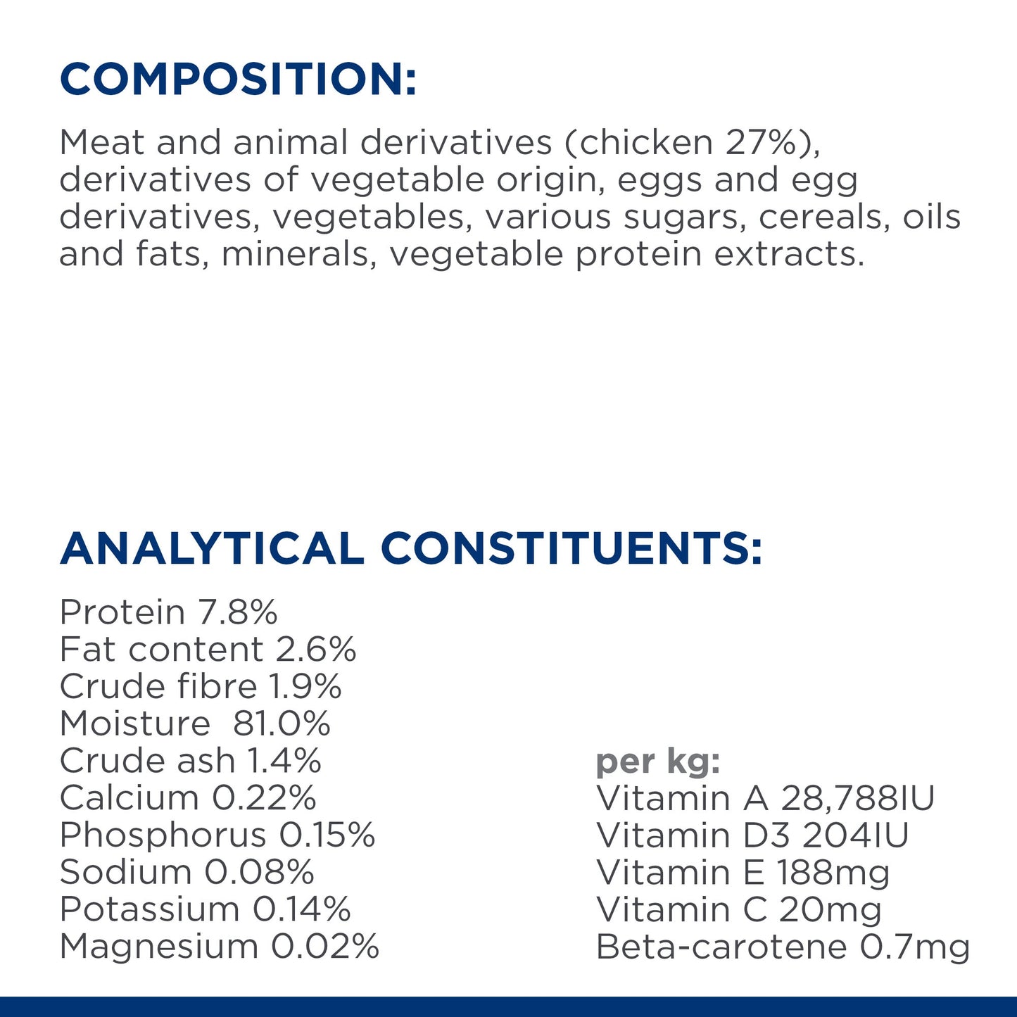 Hill's Prescription Diet Metabolic Weight Management Chicken Wet Cat Food