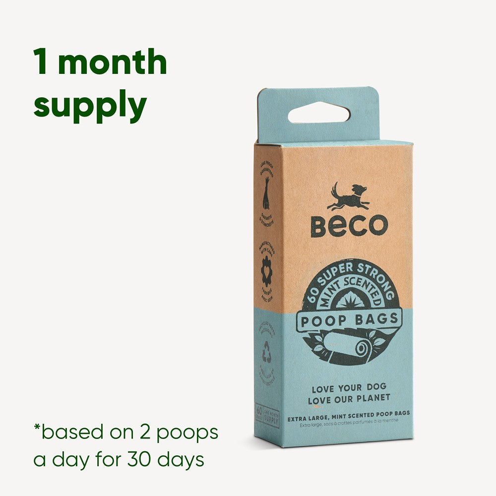 Beco Mint Scented Poop Bags