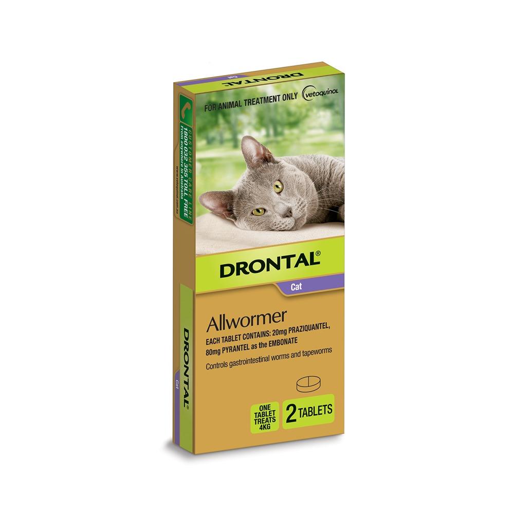 Drontal Allwormer Tablets < 4kg Small Cat