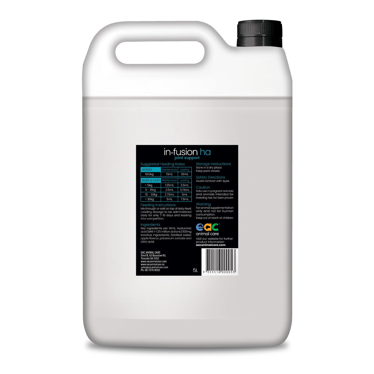 Evolution In Fusion Hyaluronic Acid Joint Support Dog Cat & Horse Supplement