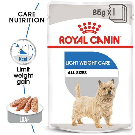Royal Canin Light Weight Care Adult Loaf Wet Dog Food 85g