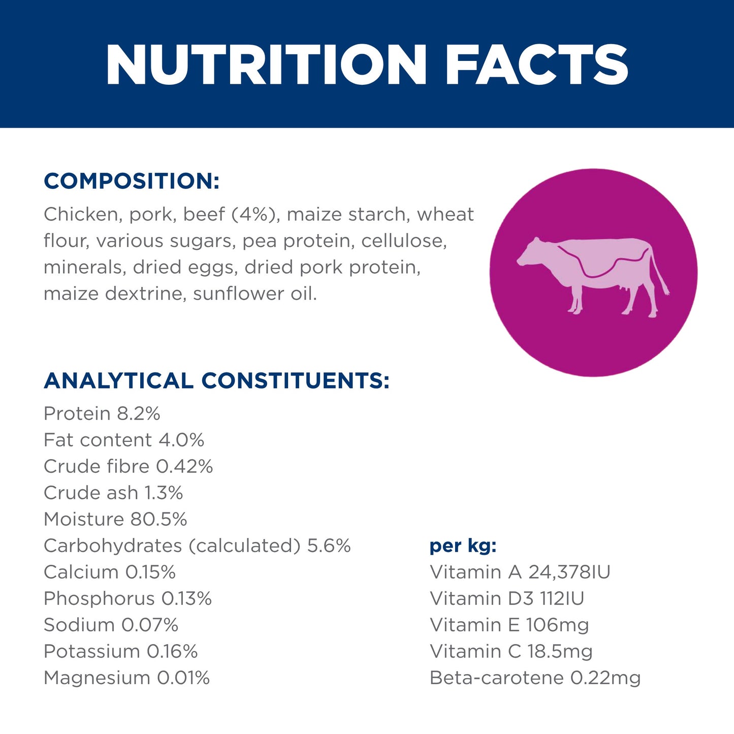 Hill's Science Diet Adult Beef Wet Cat Food
