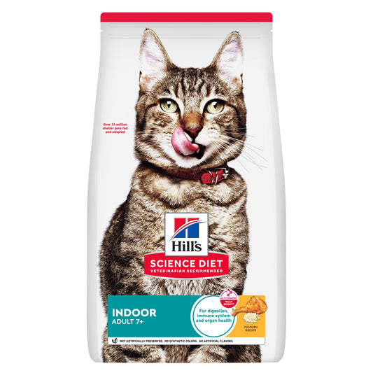 Hill's Science Diet Indoor 7+ Adult Dry Cat Food