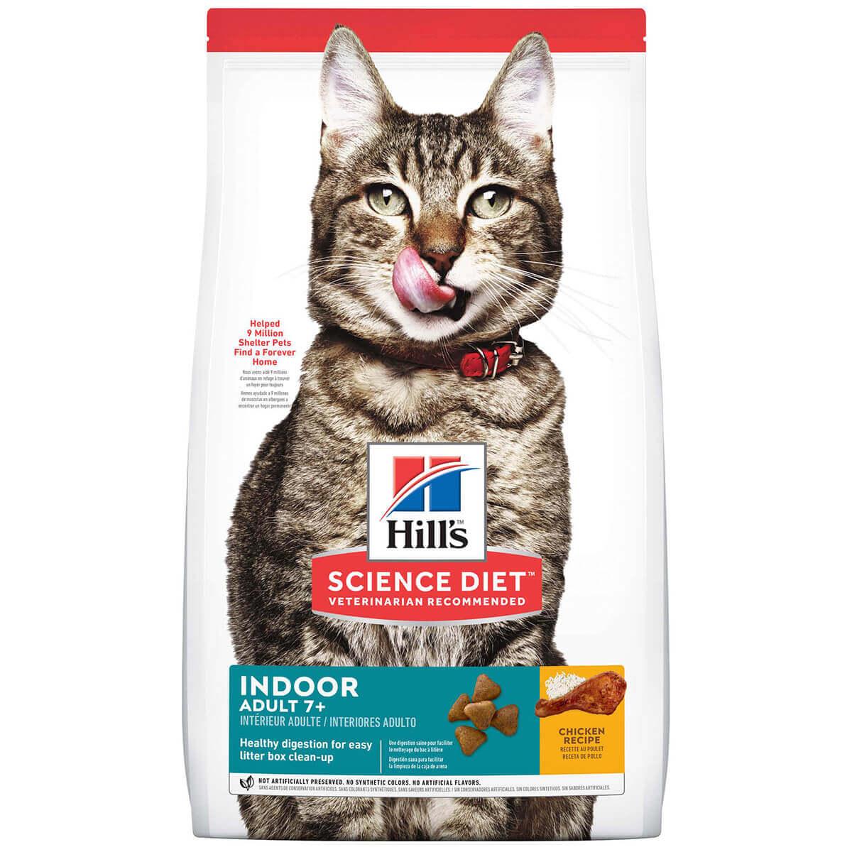 Hill's Science Diet Indoor 7+ Adult Dry Cat Food