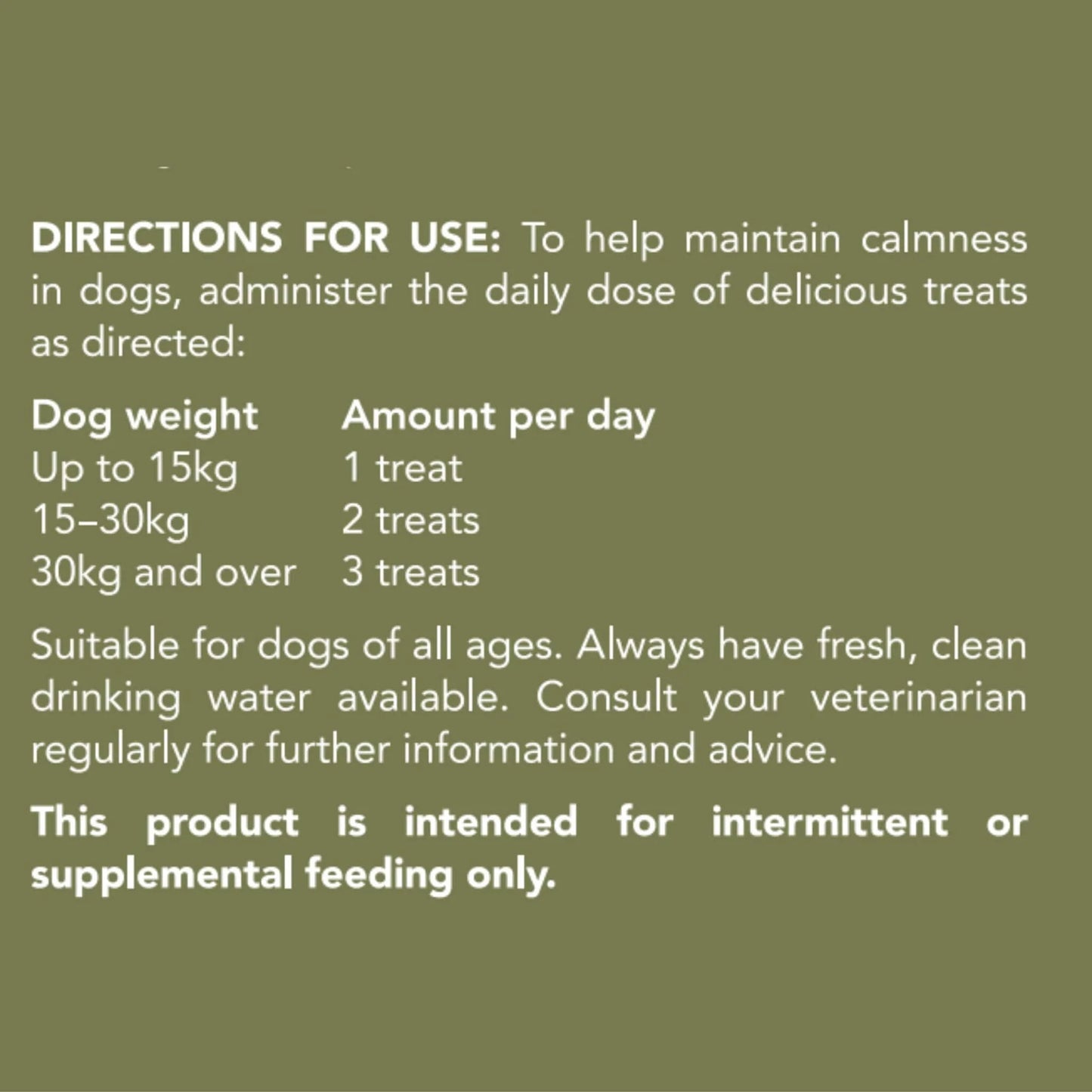 Vetalogica Hemp Clinicals Calming Dog Treats