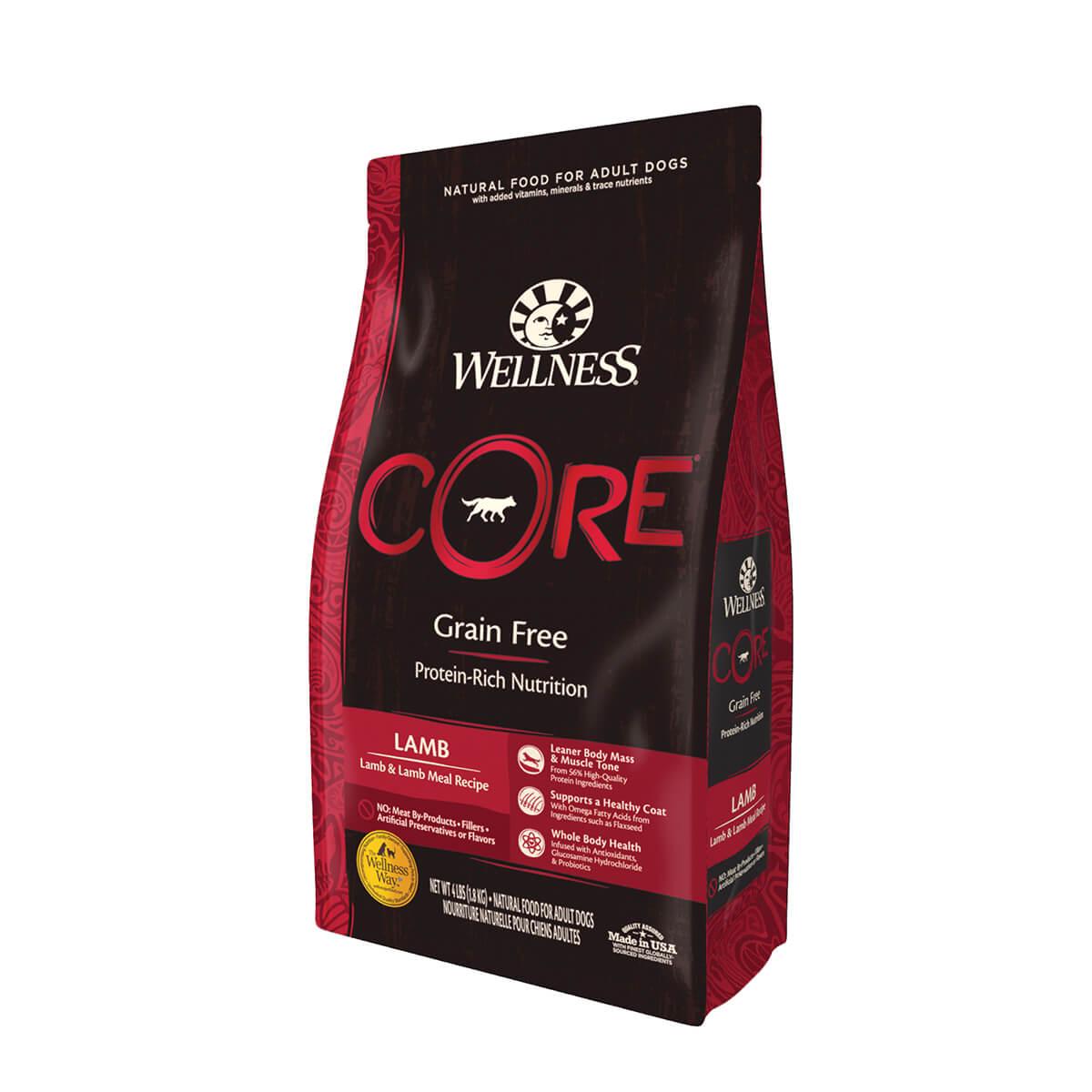 Wellness Core Grain Free Lamb Formula Dry Dog Food