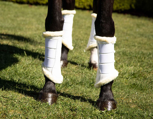 Caribu Fleece-Lined Brushing Horse Boots