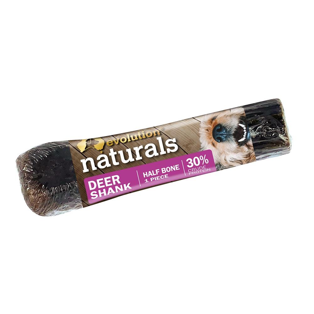 Evolution Naturals Half Deer Shank Dog Treat