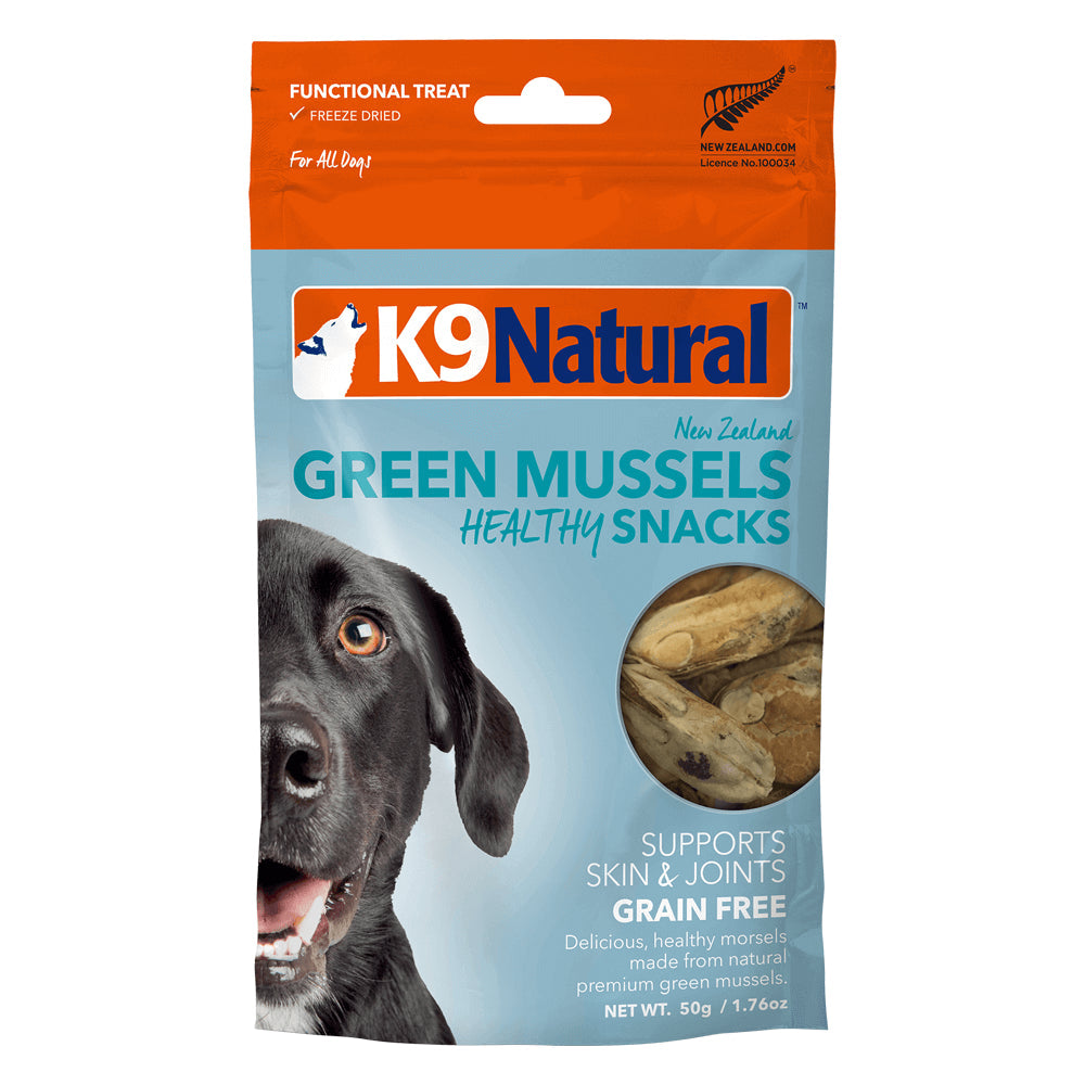 K9 Natural Green Lipped Mussel Snacks Dog Treats 50G