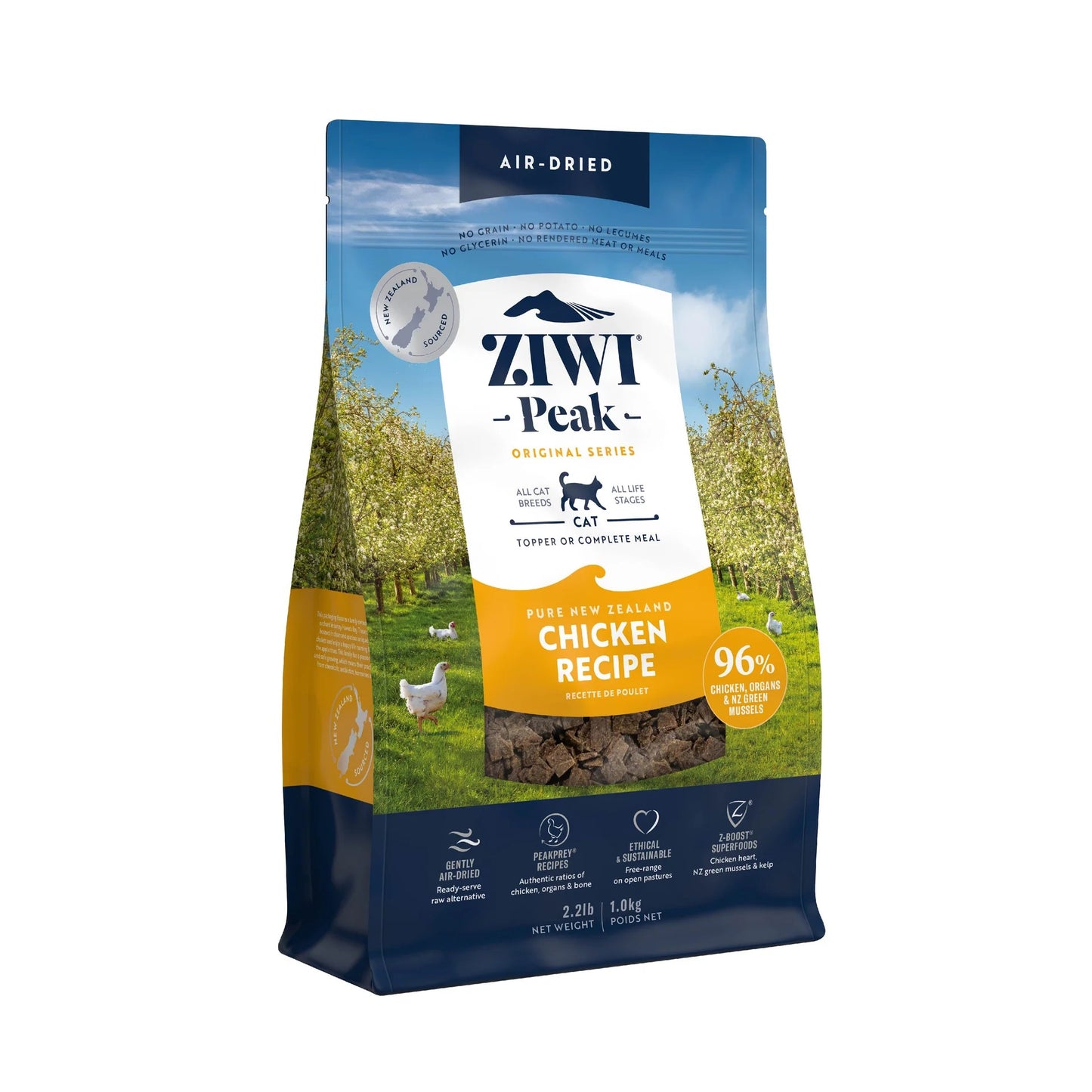 Ziwi Peak Air Dried Chicken Recipe Dry Cat Food
