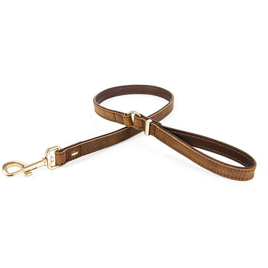 Ezydog Oxford Leather Dog Lead