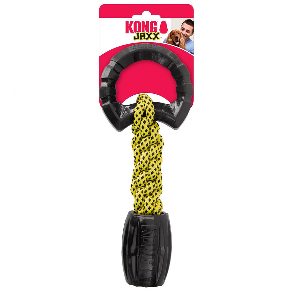 KONG Jaxx Braided Dog Tug Toy