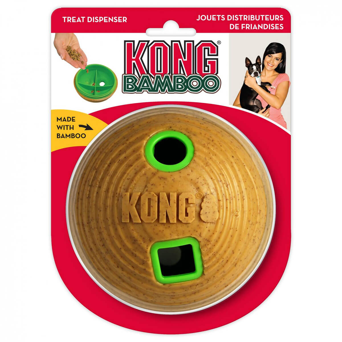 KONG Bamboo Slow Feeder Ball