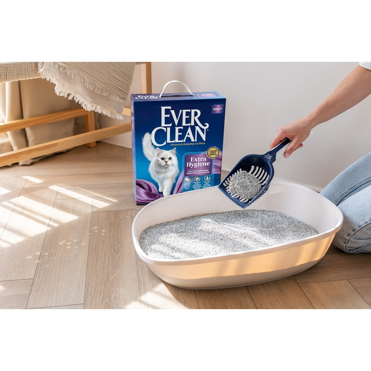 Ever Clean Adult Extra Hygiene Lavender Clumping Cat Litter