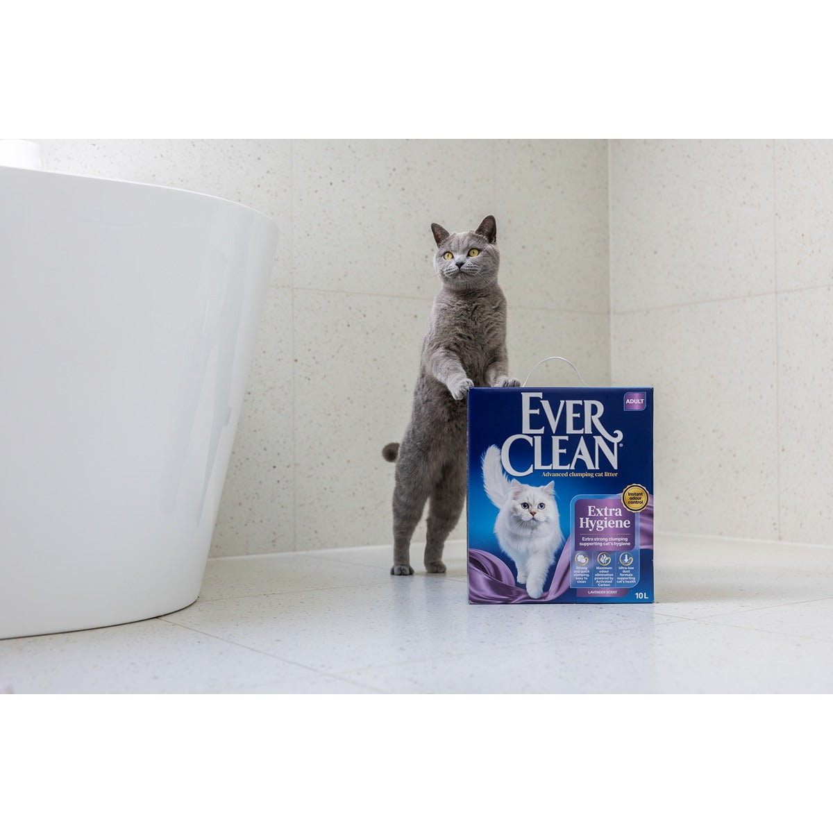 Ever Clean Adult Extra Hygiene Lavender Clumping Cat Litter