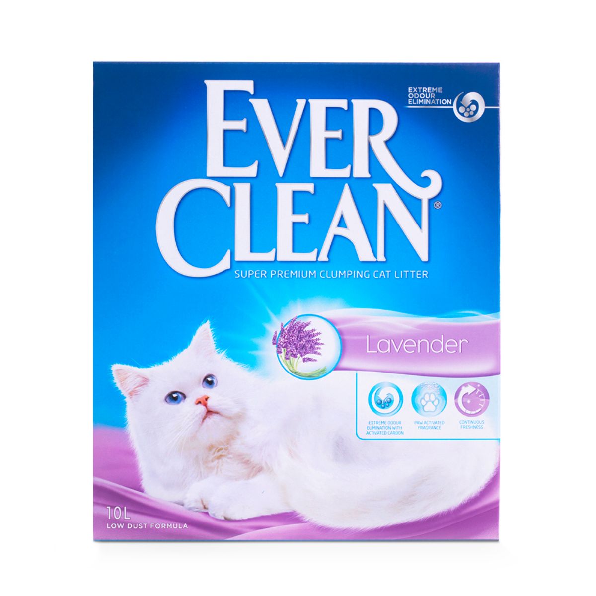 Ever Clean Lavender Scented Clumping Cat Litter 10L