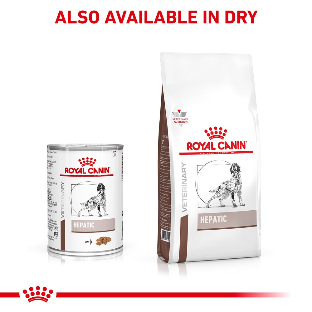 ROYAL CANIN VETERINARY DIET Hepatic Adult Wet Dog Food Cans 420G