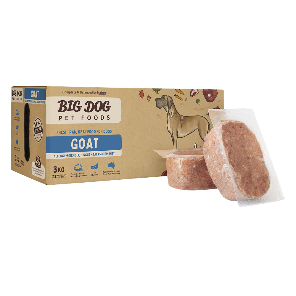 Big Dog Goat Raw Dog Food 3kg