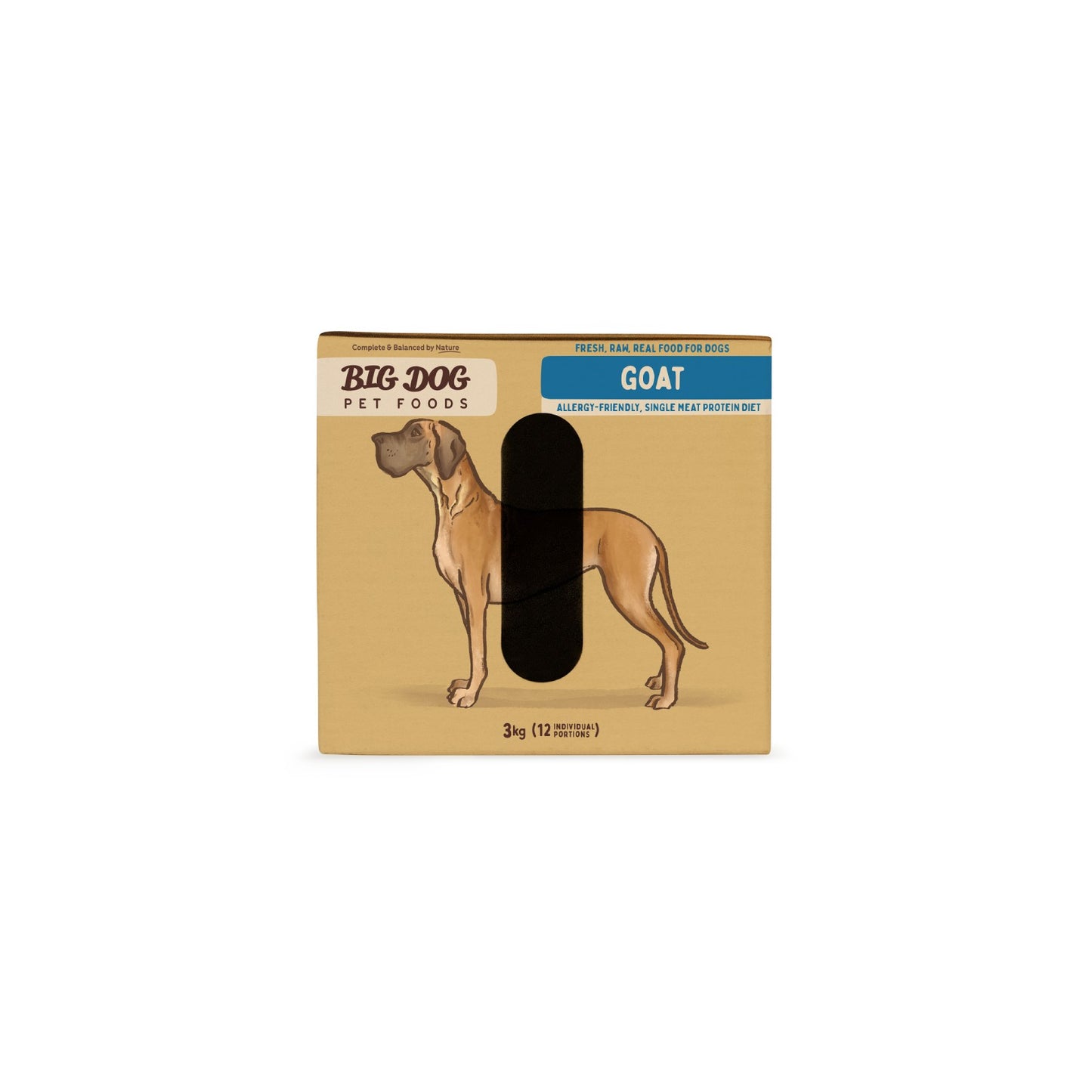 Big Dog BARF Goat Raw Dog Food