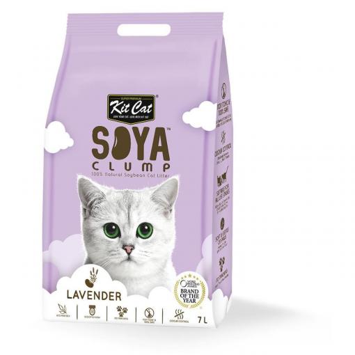 Kit Cat Soya Lavender Clumping Cat Litter 7L