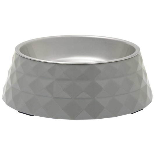 Buddy & Belle Diamond Melamine Dog Bowl