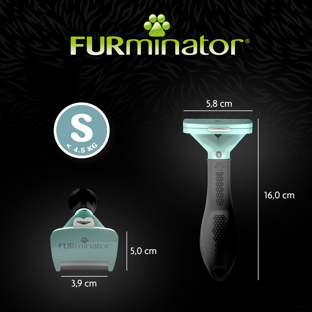FURminator Short Hair deShedding Tool for Cats